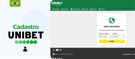 Unibet Brasil cadastro